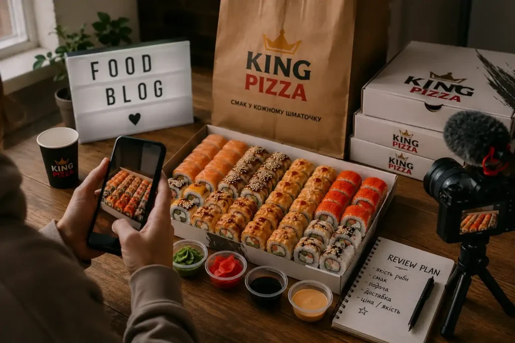 огляд ролів King Pizza