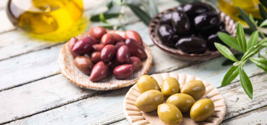 оливки на кухне
