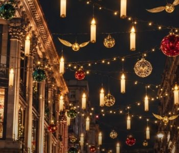 Гаррі Поттер Різдво: Лондон світиться магією.